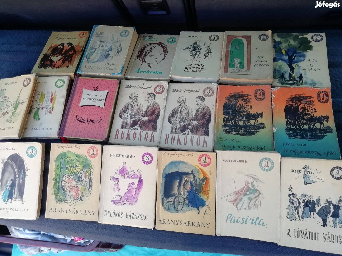 Régi 19 db Olcsó Könyvek sorozat eladó