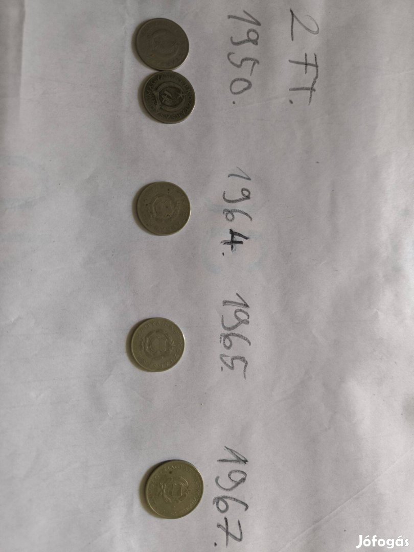 Régi 1 és 2 forint