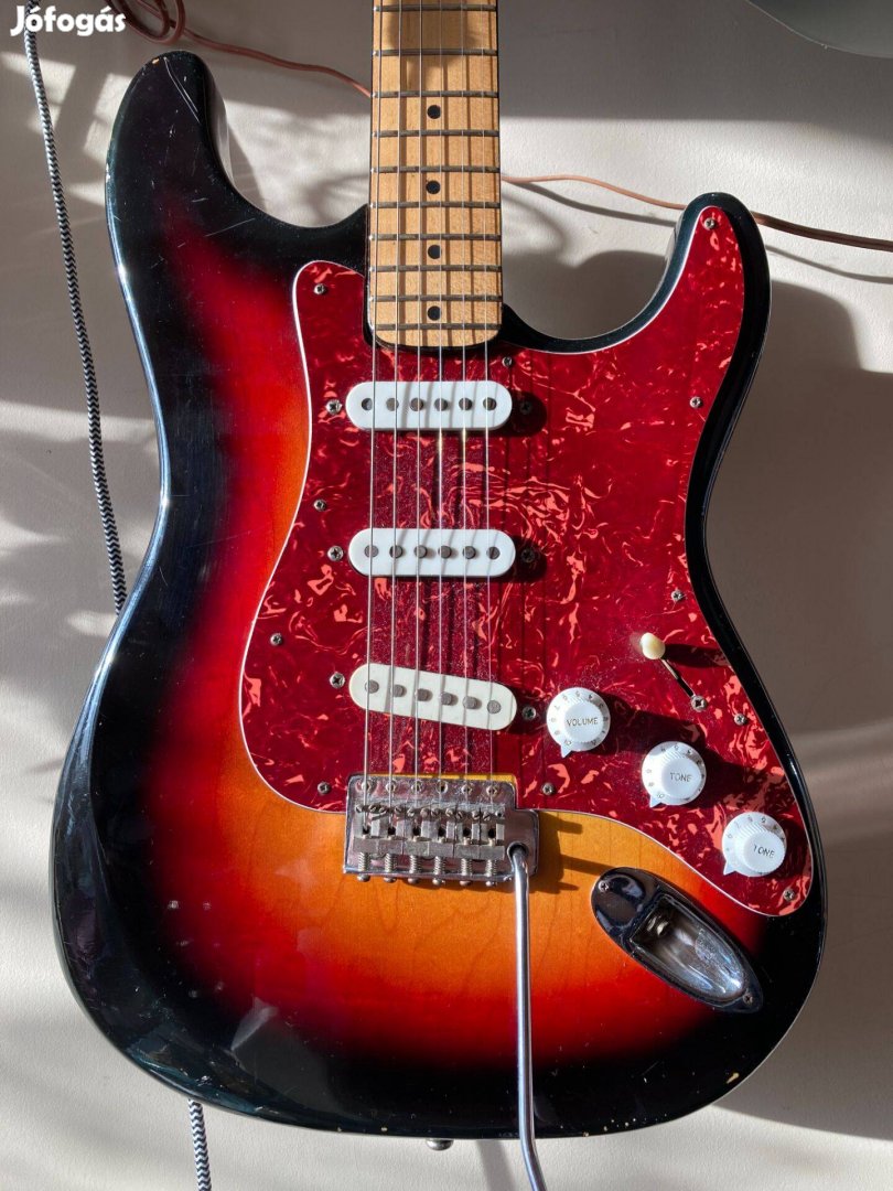 Régi 50 éves japán Fender strat kópia juharmahagóni nyakkal