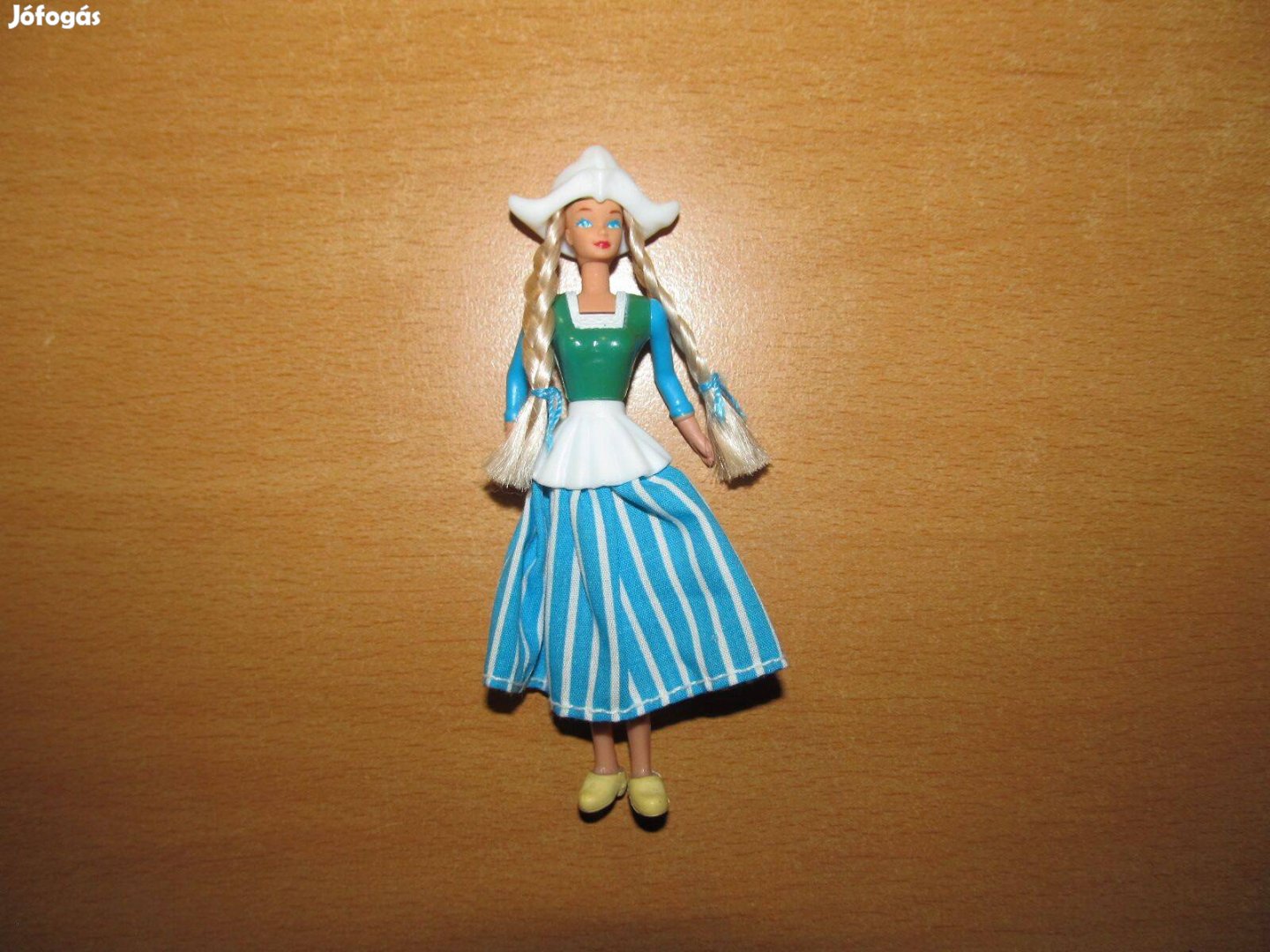 Régi Barbie figura: Holland népviselet (Mcdonalds, 1998) 12 cm