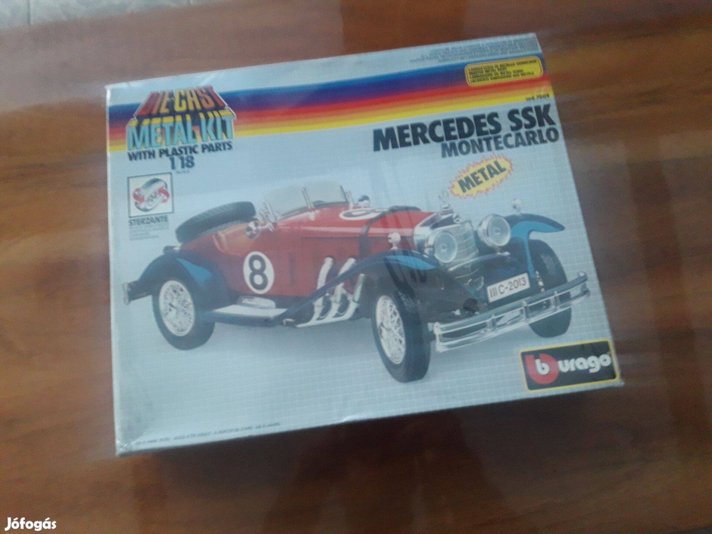 Régi Bburago Burago Mercedes Ssk Montecarlo 1/18 kit