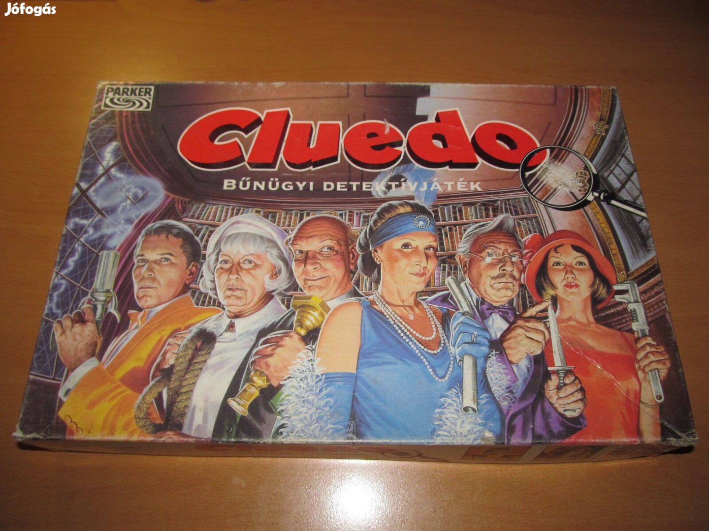 Régi Cluedo bűnügyi társasjáték kiegészítők (Parker, 1996)