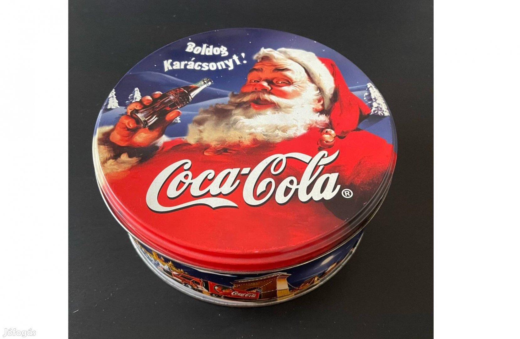 Régi Coca Colas fémdoboz