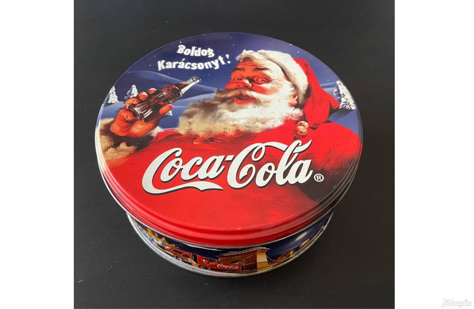 Régi Coca Colas fémdoboz