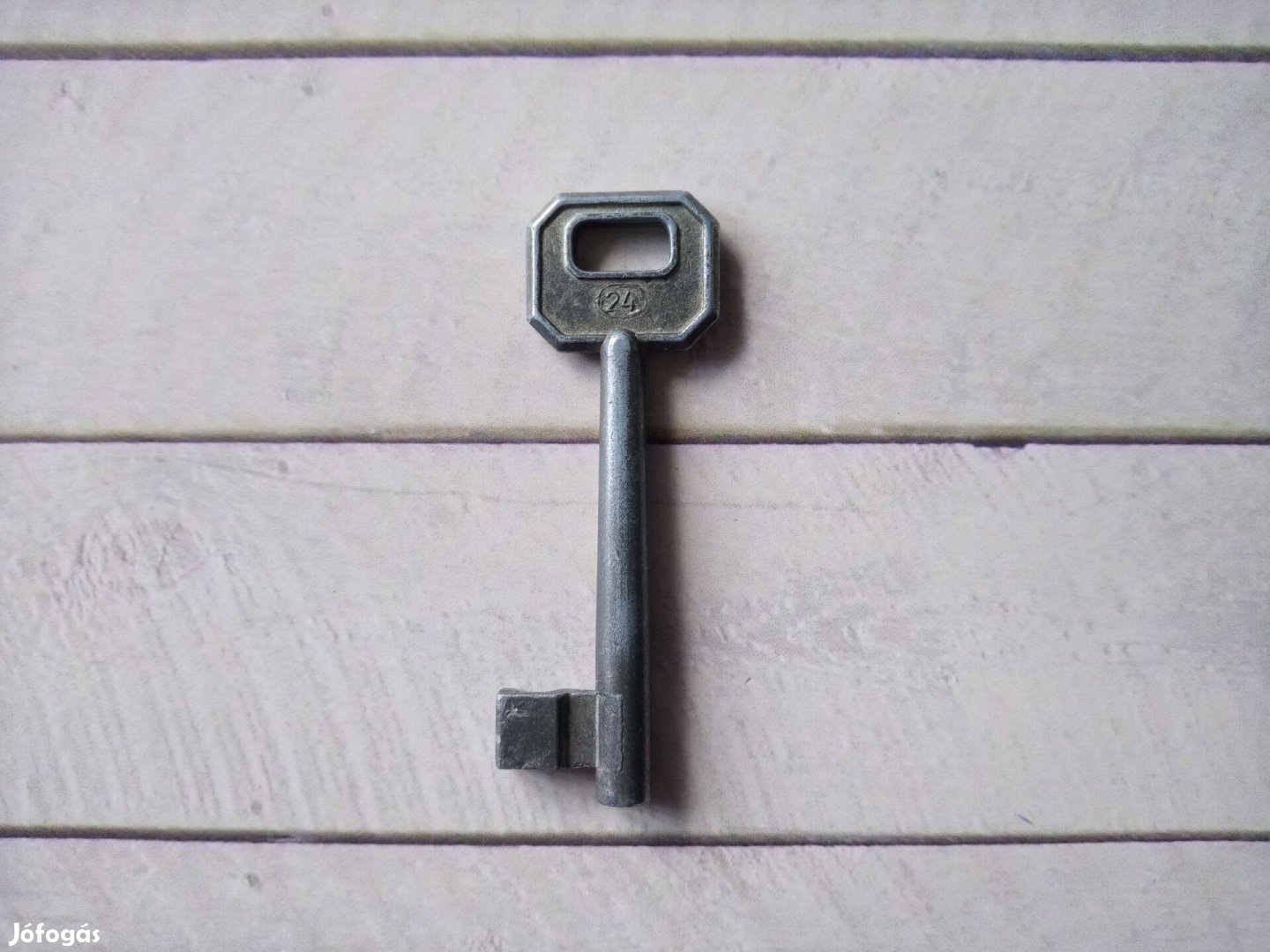 Régi Elzett ajtókulcs ajtó kulcs 24 jelű