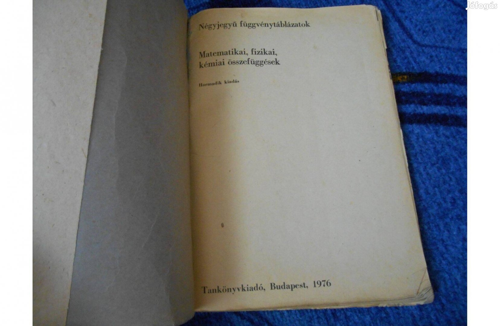 Régi Függvénytáblázat