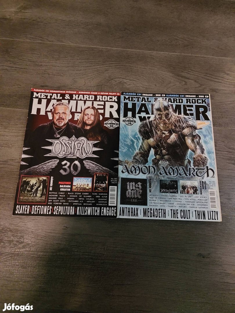 Régi Hammer Magazinok