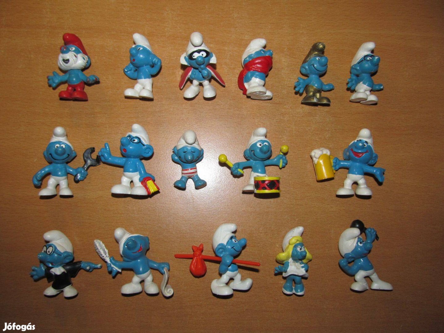 Régi Hupikék Törpikék figura csomag egyben (Schleich)