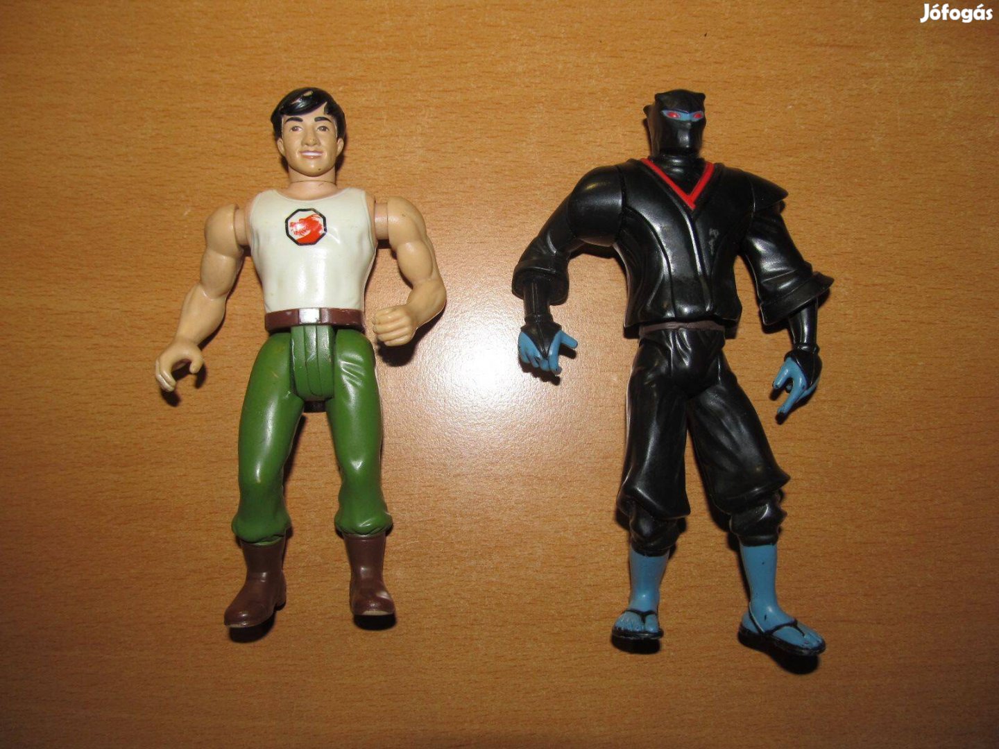 Régi Jackie Chan Adventures figura kupac: JC és Shadowkhan (2001)