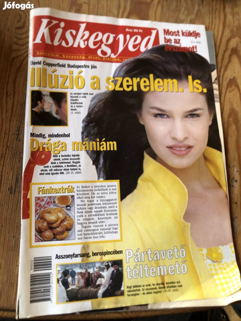 Régi Kiskegyed magazin 850 Ft