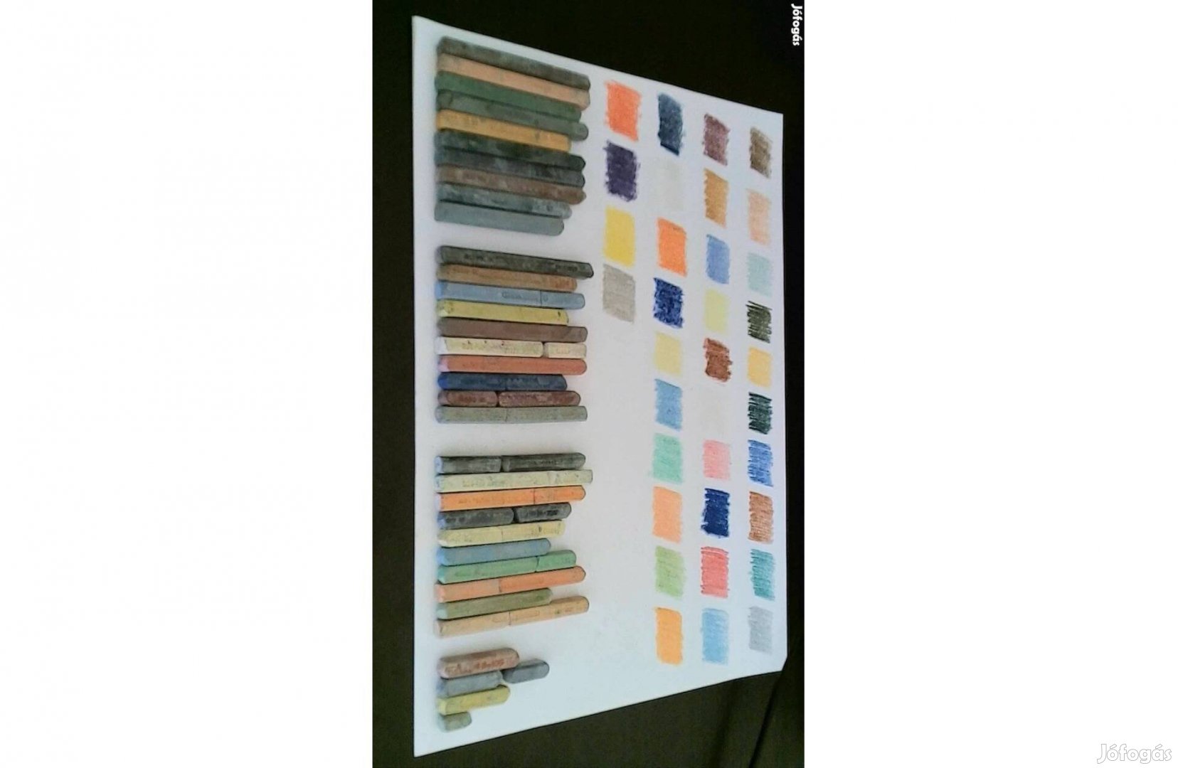 Régi Koh-I-Noor Gioconda pasztell kréta zsírkréta készlet