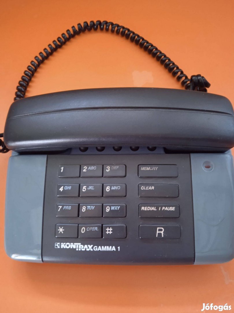 Régi Kontrax Gamma 1 Asztali Telefonkészülék Gyűjtőknek!