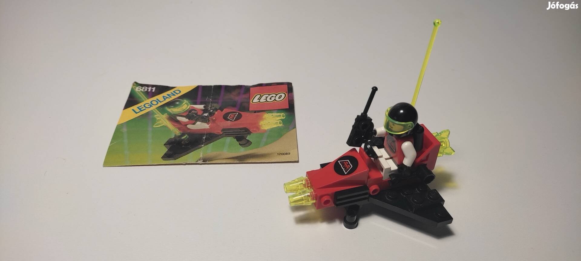 Régi LEGO Space Pulsar Charger 6811 teljes szett+építési útmutató