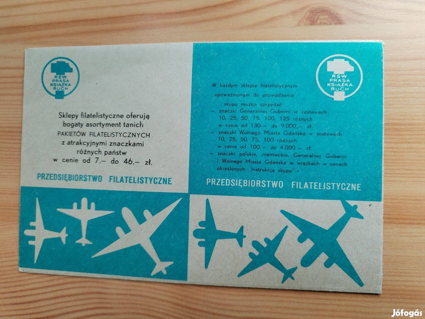 Régi Lengyel Légiposta boríték