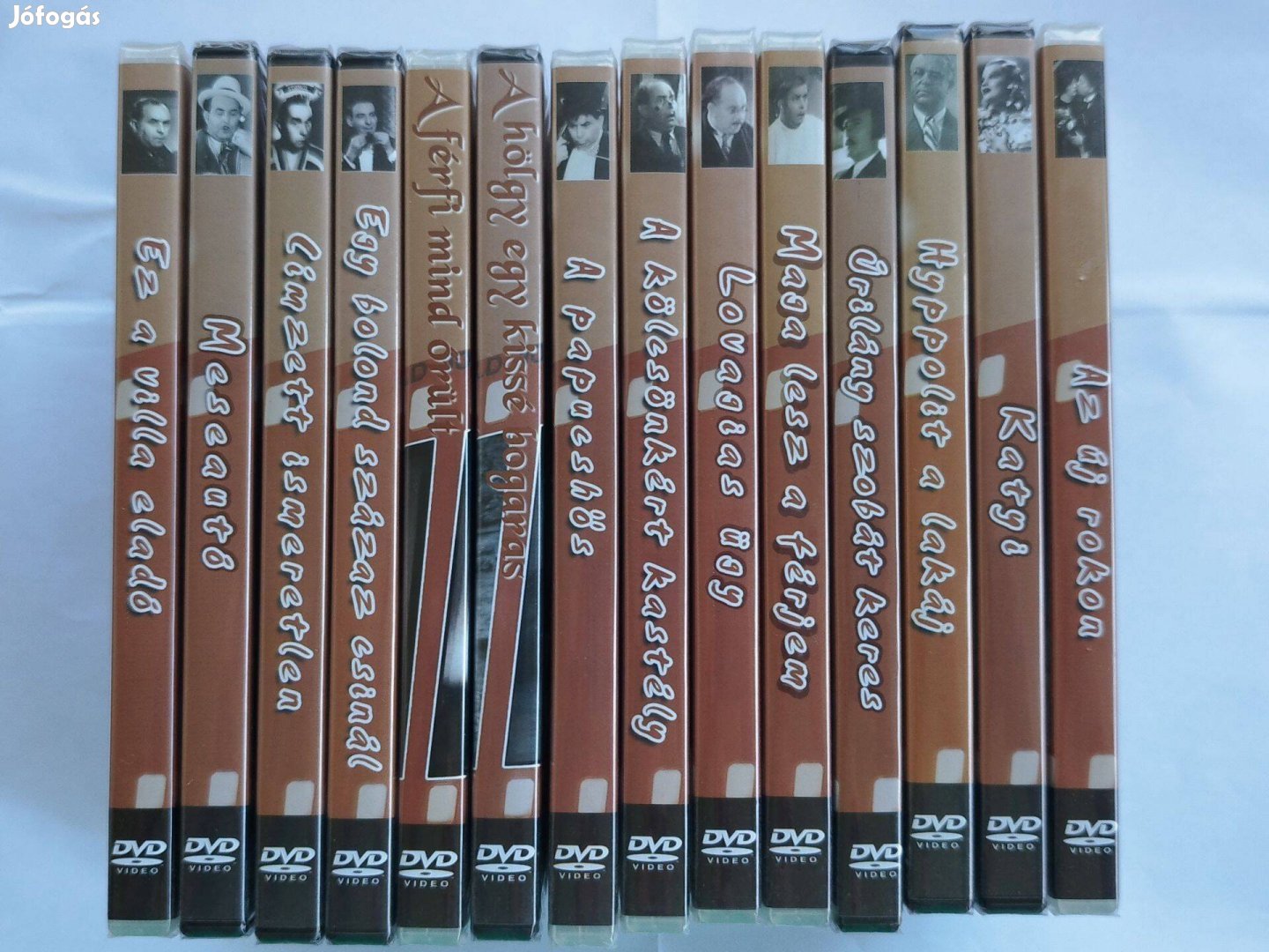 Régi Magyar filmek DVD (bontatlan csomagolásban) 14 darab