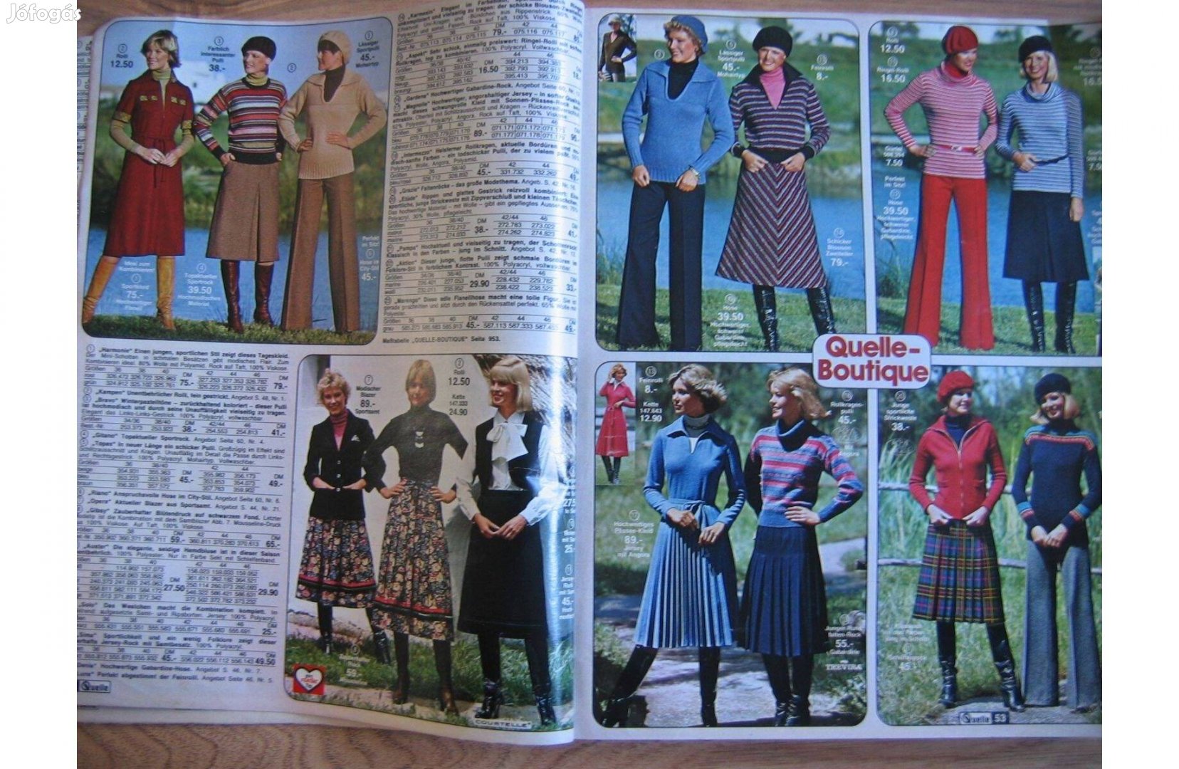 Régi Quelle katalógus eladó