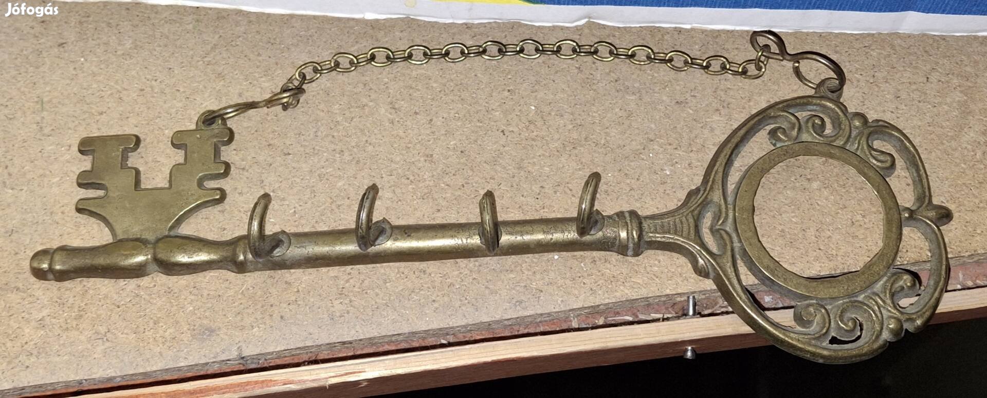 Régi Retro Réz Kulcstartó