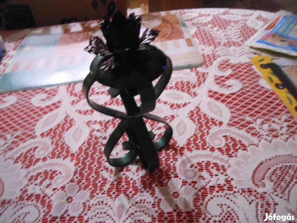 Régi Rózsaformájú kovácsoltvas dísztárgy