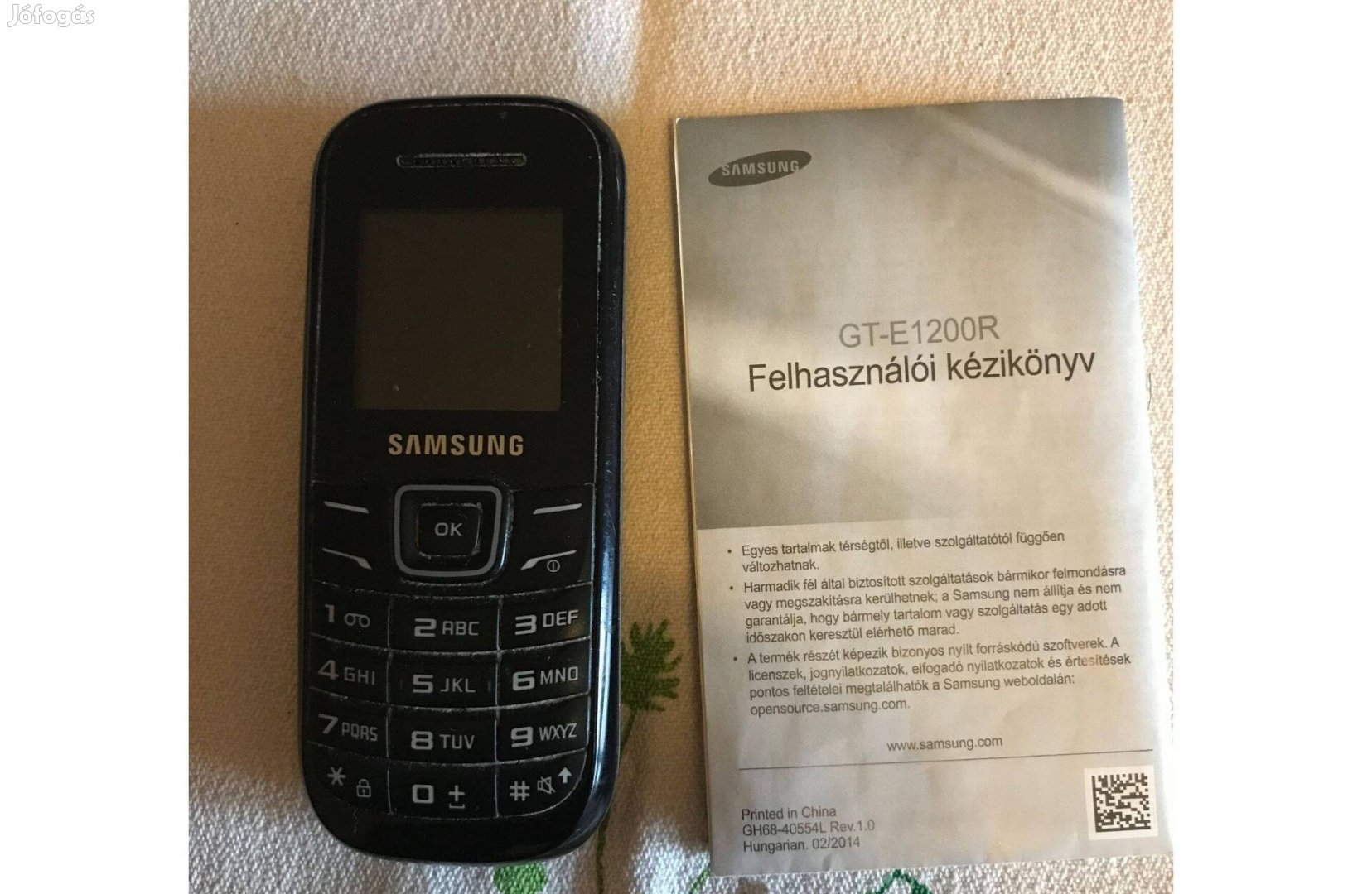 Régi Samsung mobiltelefon