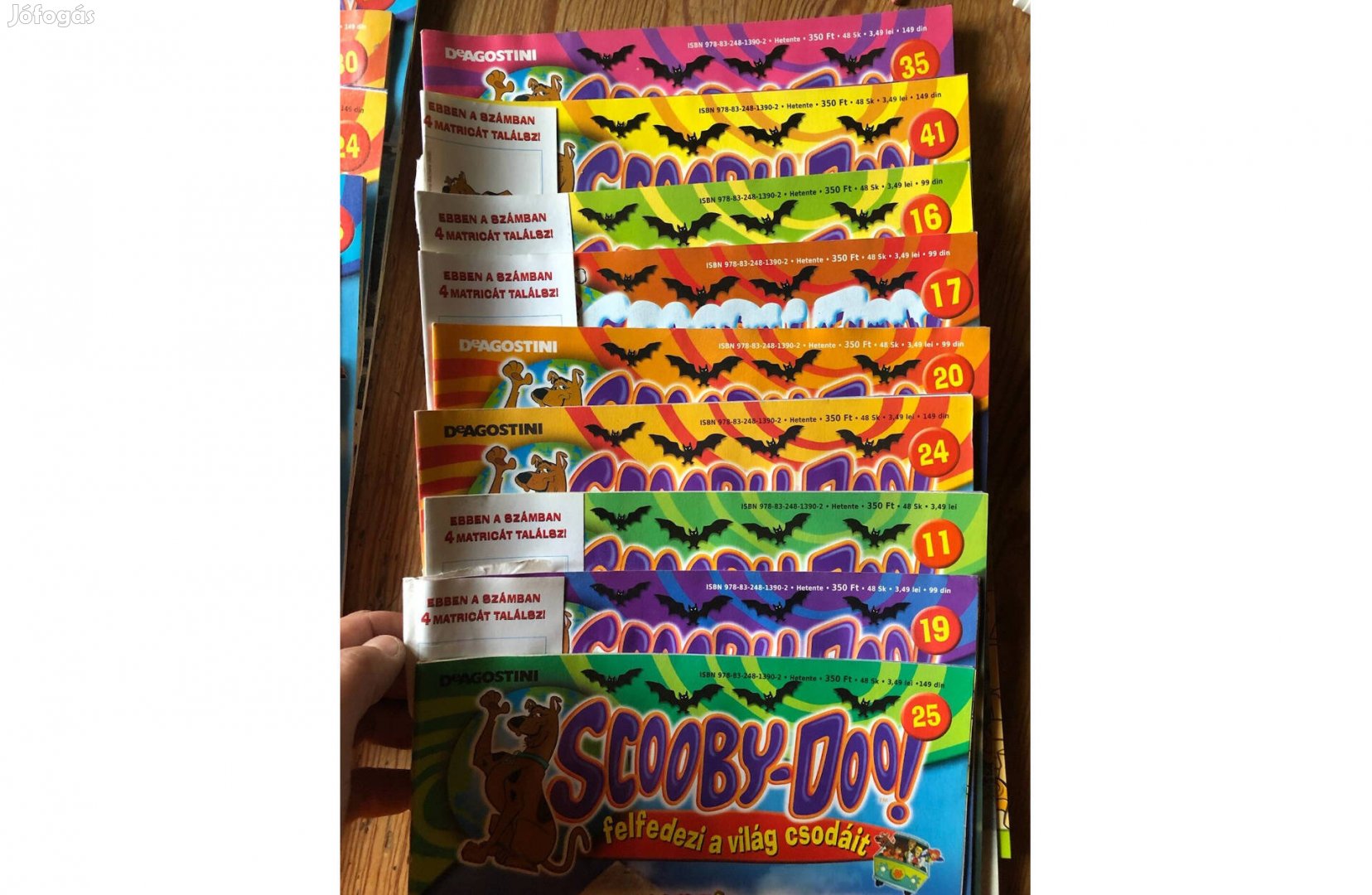 Régi Scooby-Doo újság,gyerekújság 1000 Ft db
