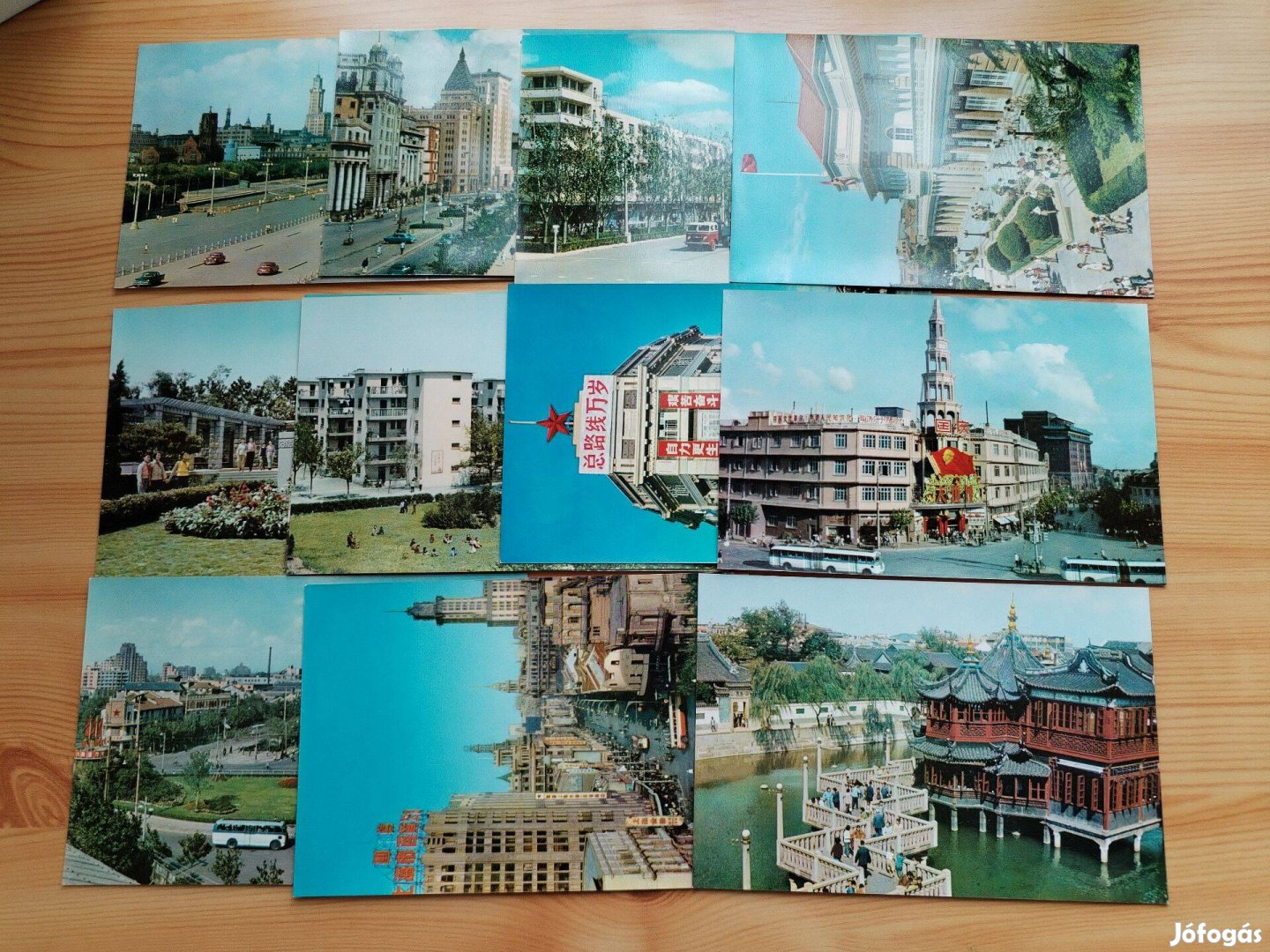 Régi Shanghai képeslap 12 db a 60-as évekből