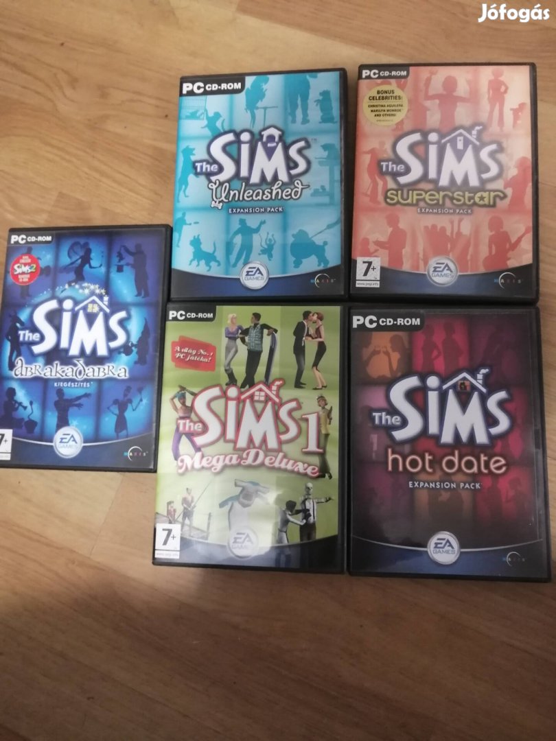 Régi Sims pc játékok eladók 