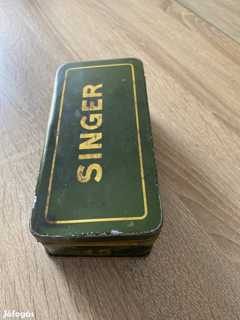 Régi Singer 15 doboz