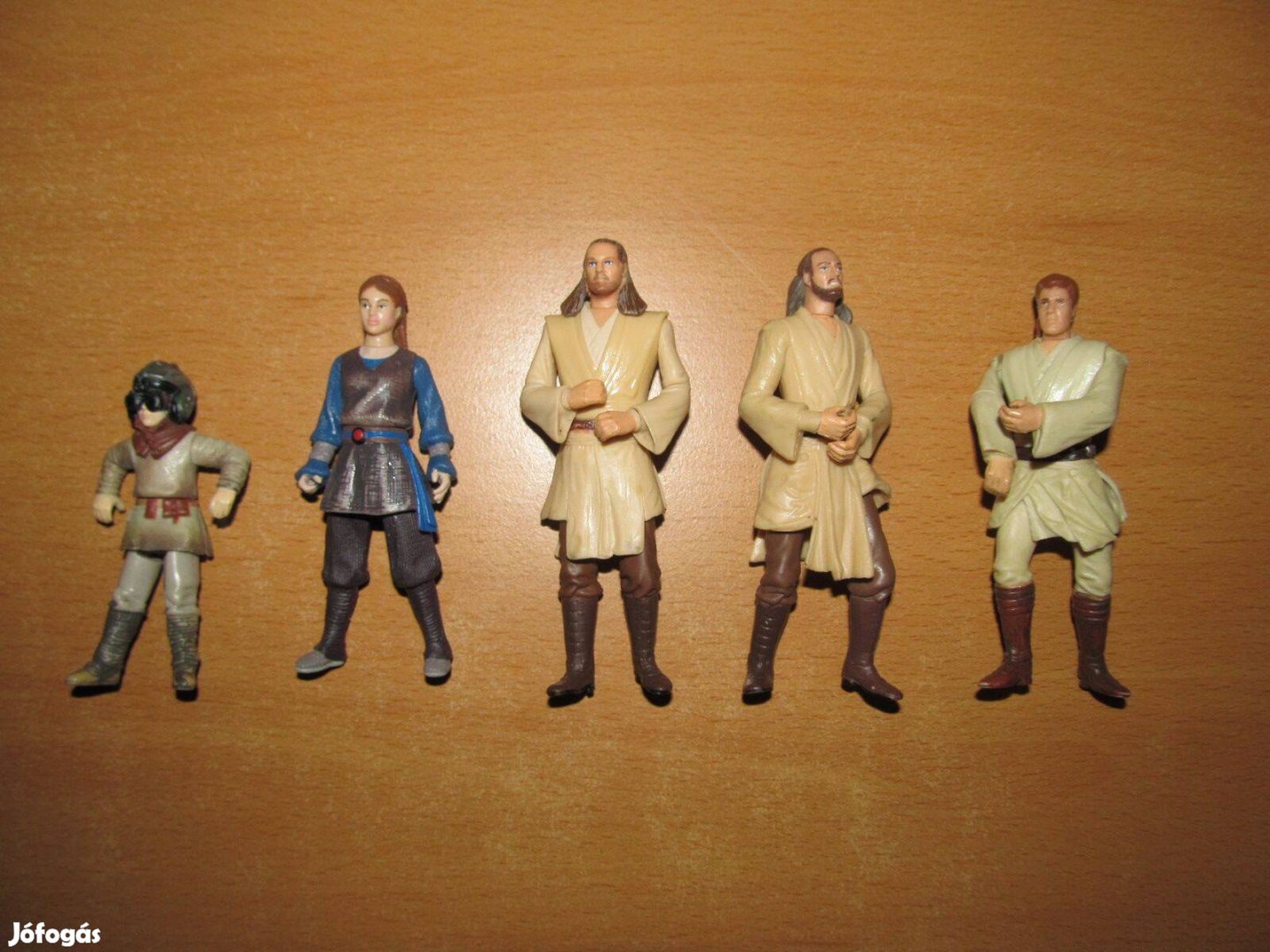 Régi Star Wars Episode I / Baljós Árnyak figura kupac (Hasbro, 1999)