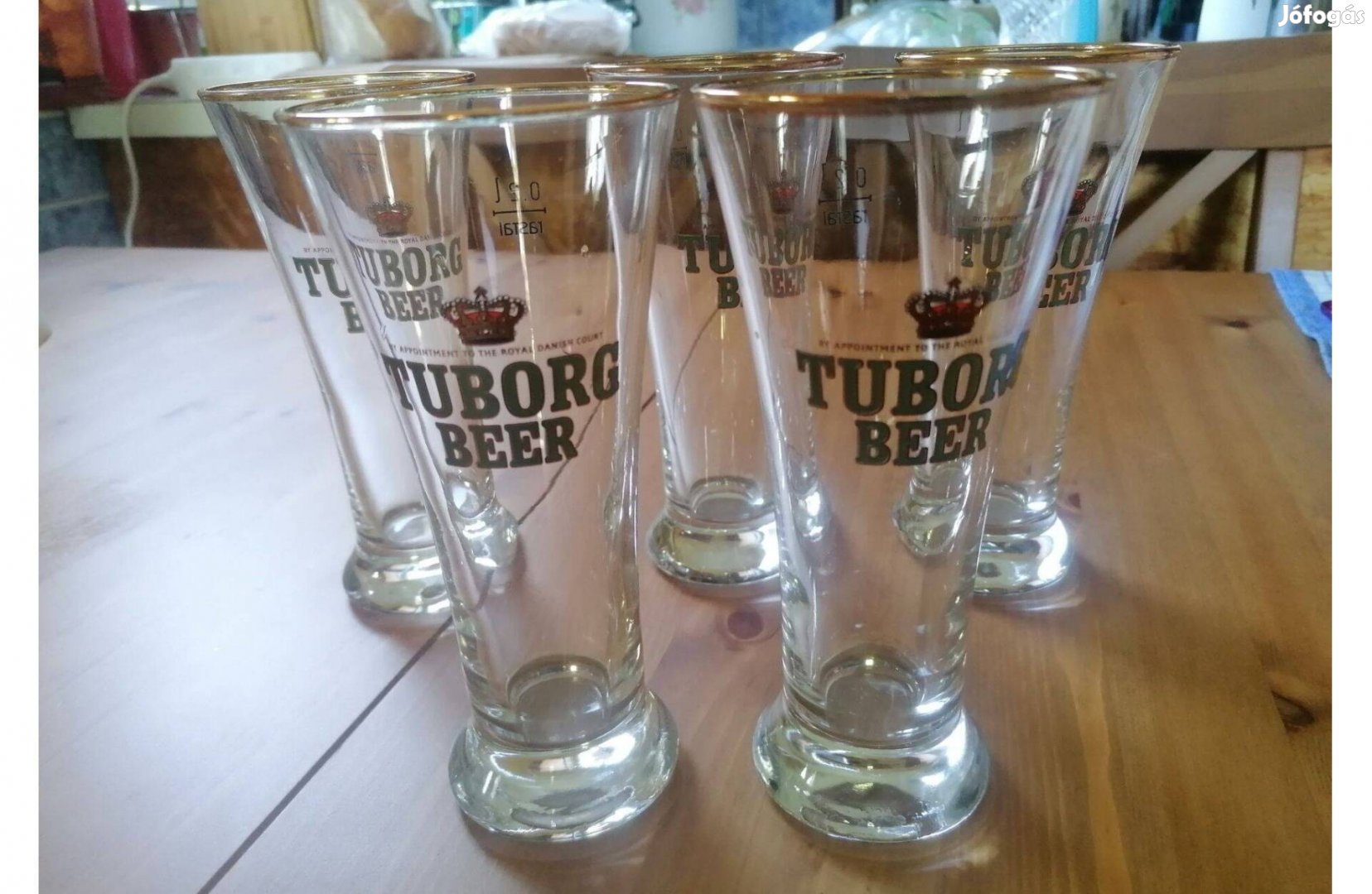 Régi Tuborg söröspohár eladó!