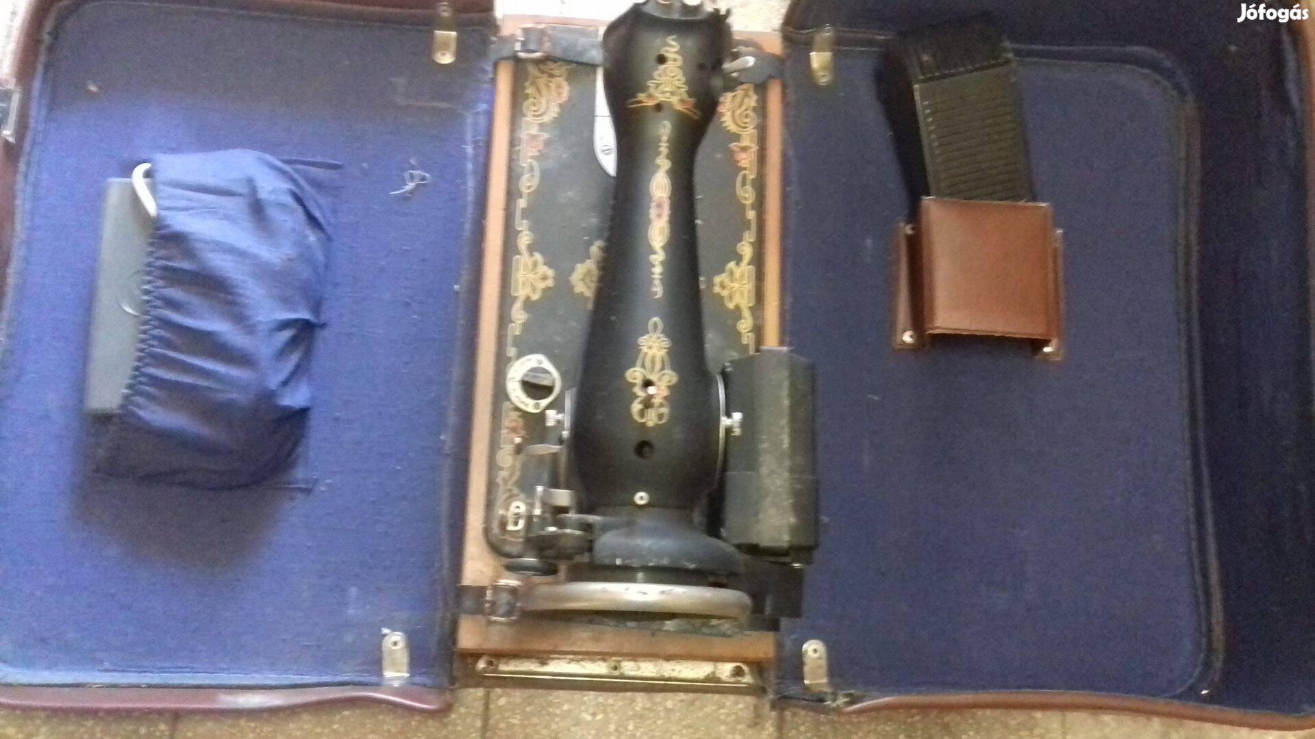 Régi Új állapotú Union táska varrógép a 60-as évekből