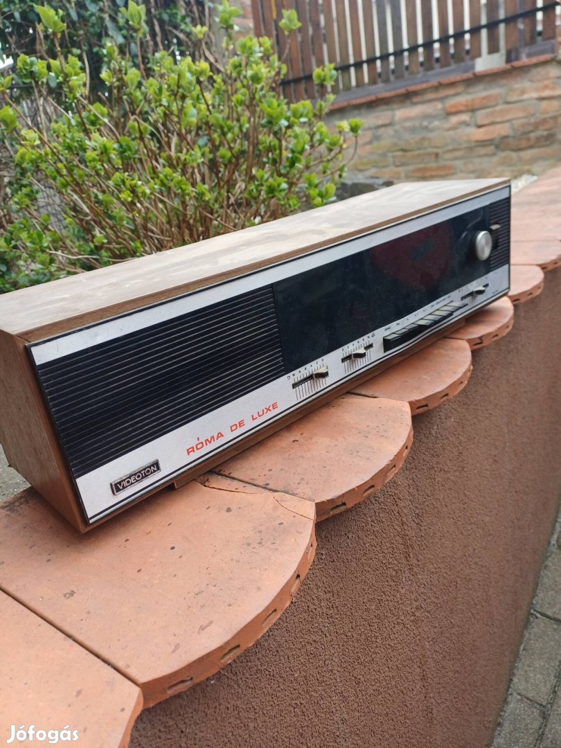 Régi Videoton rádió.
