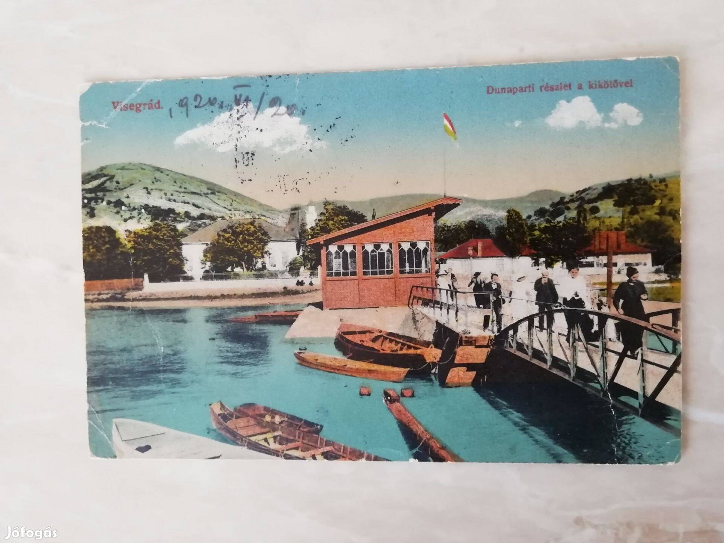 Régi Visegrádi képeslap