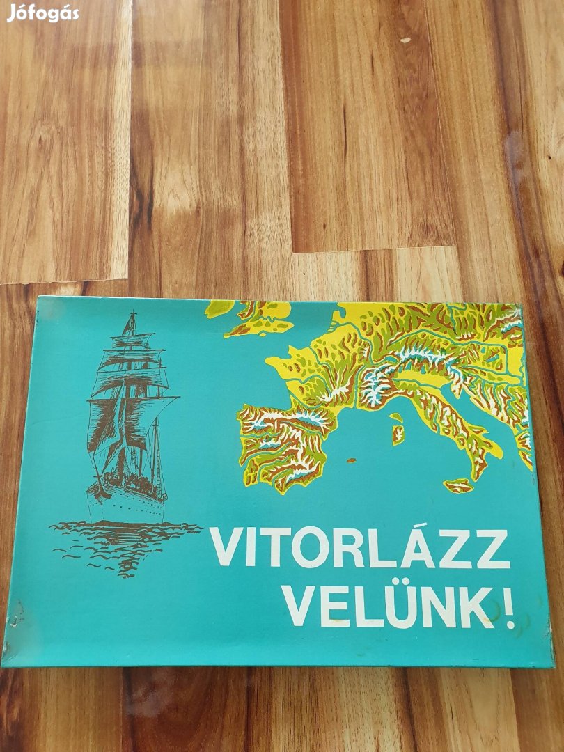 Régi Vitorlázz velünk! társasjáték 