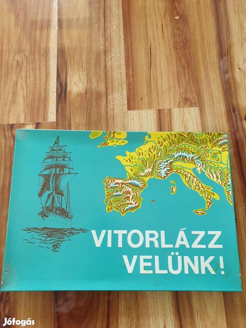 Régi Vitorlázz velünk társasjáték 