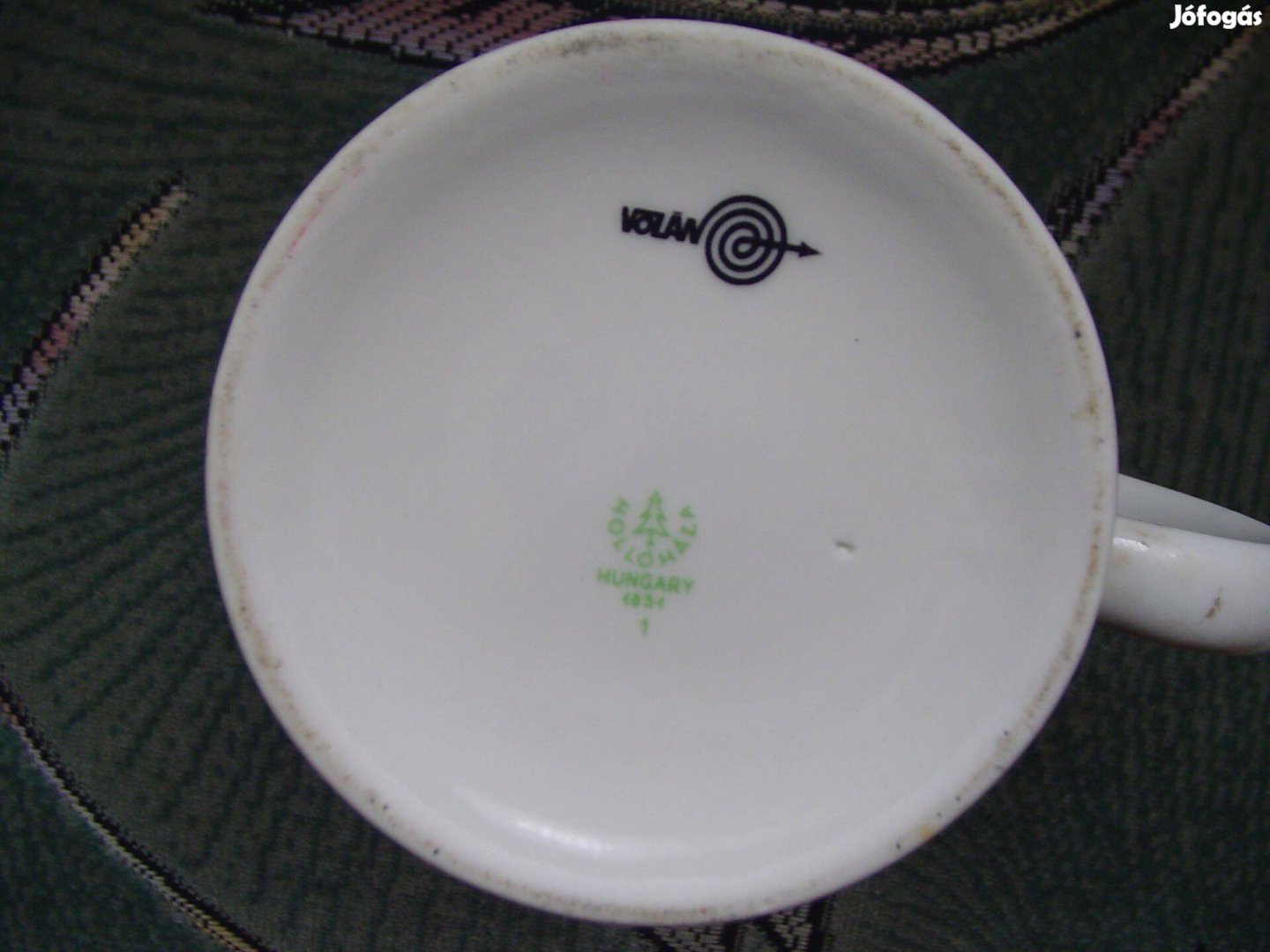 Régi Volános Porcelán Hollóházi korsó jelzett db