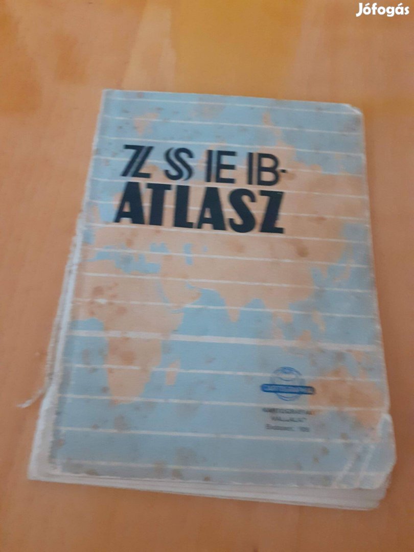 Régi Zseb Atlasz 1958-as kiadás