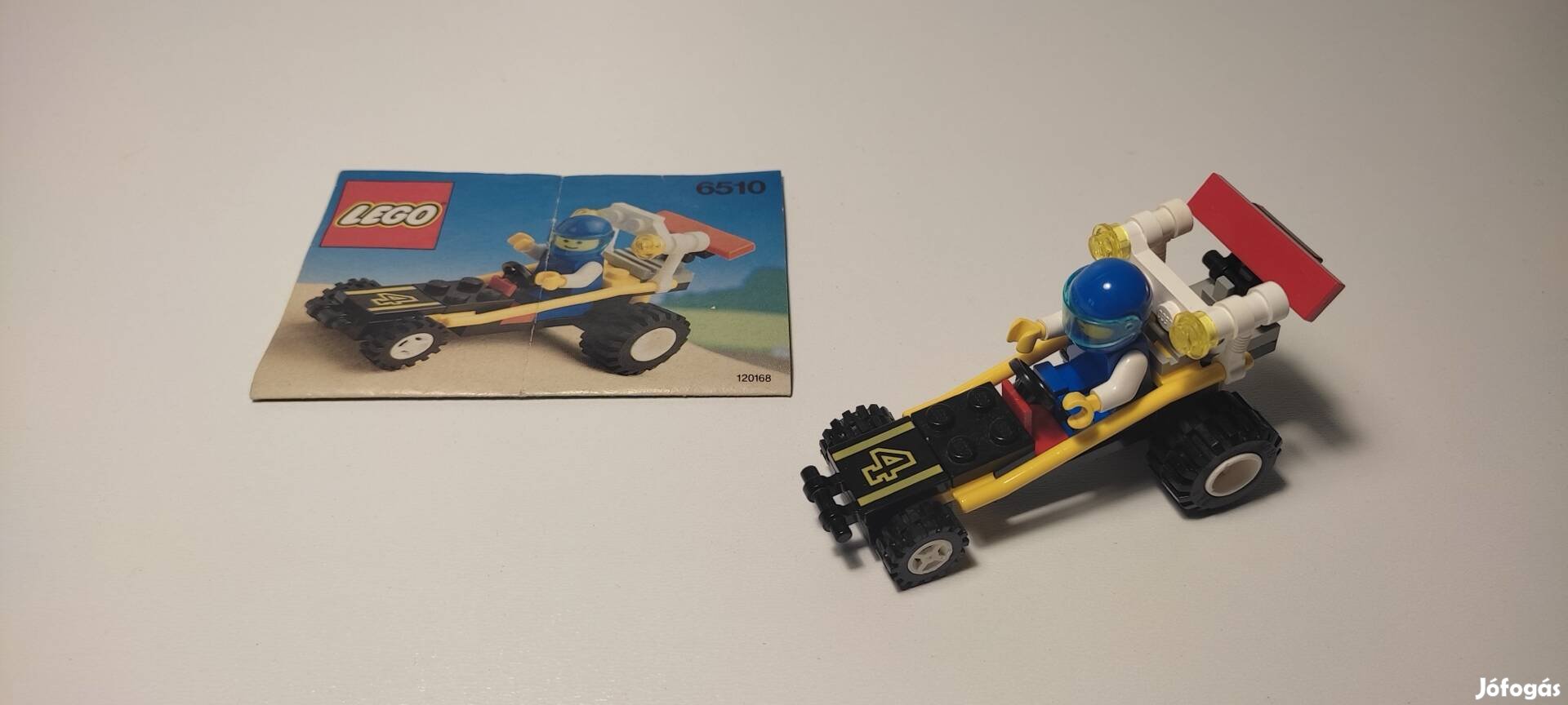 Régi ,LEGO Town Mud Runner 6510 teljes szett+építési útmutató 