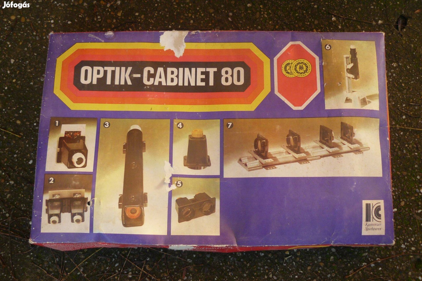 Régi , retró Optik Cabinet 80 NDK játék készlet