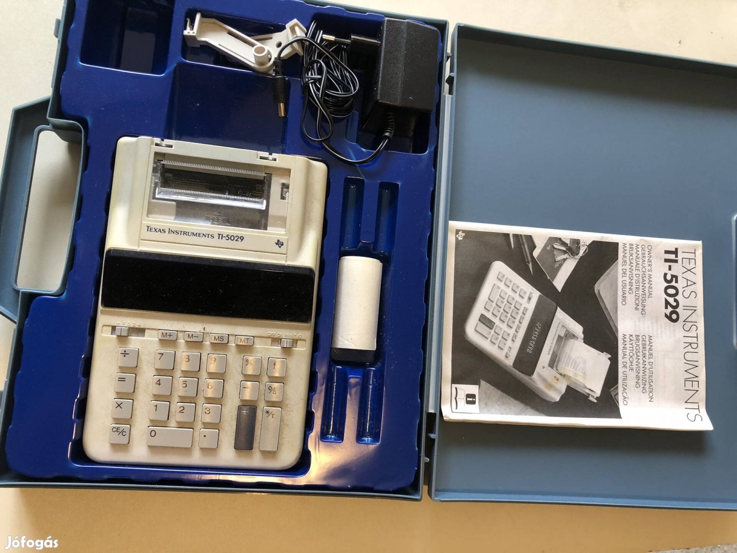 Régi , retro Texas Instruments TI-5029 nyomtatóbarát számológép