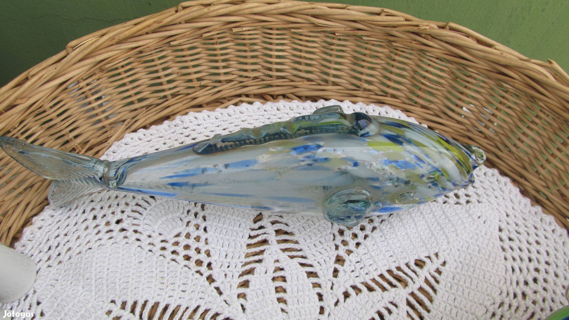 Régi, hutaüveg hal