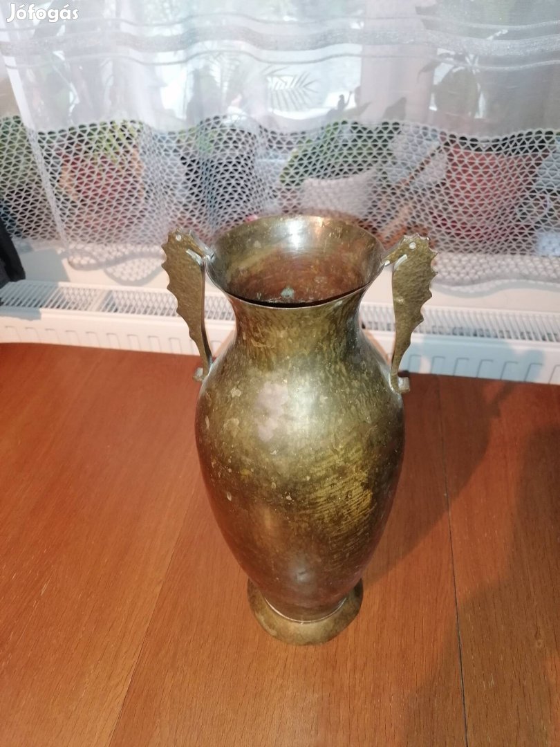 Régi, réz váza 43cm 