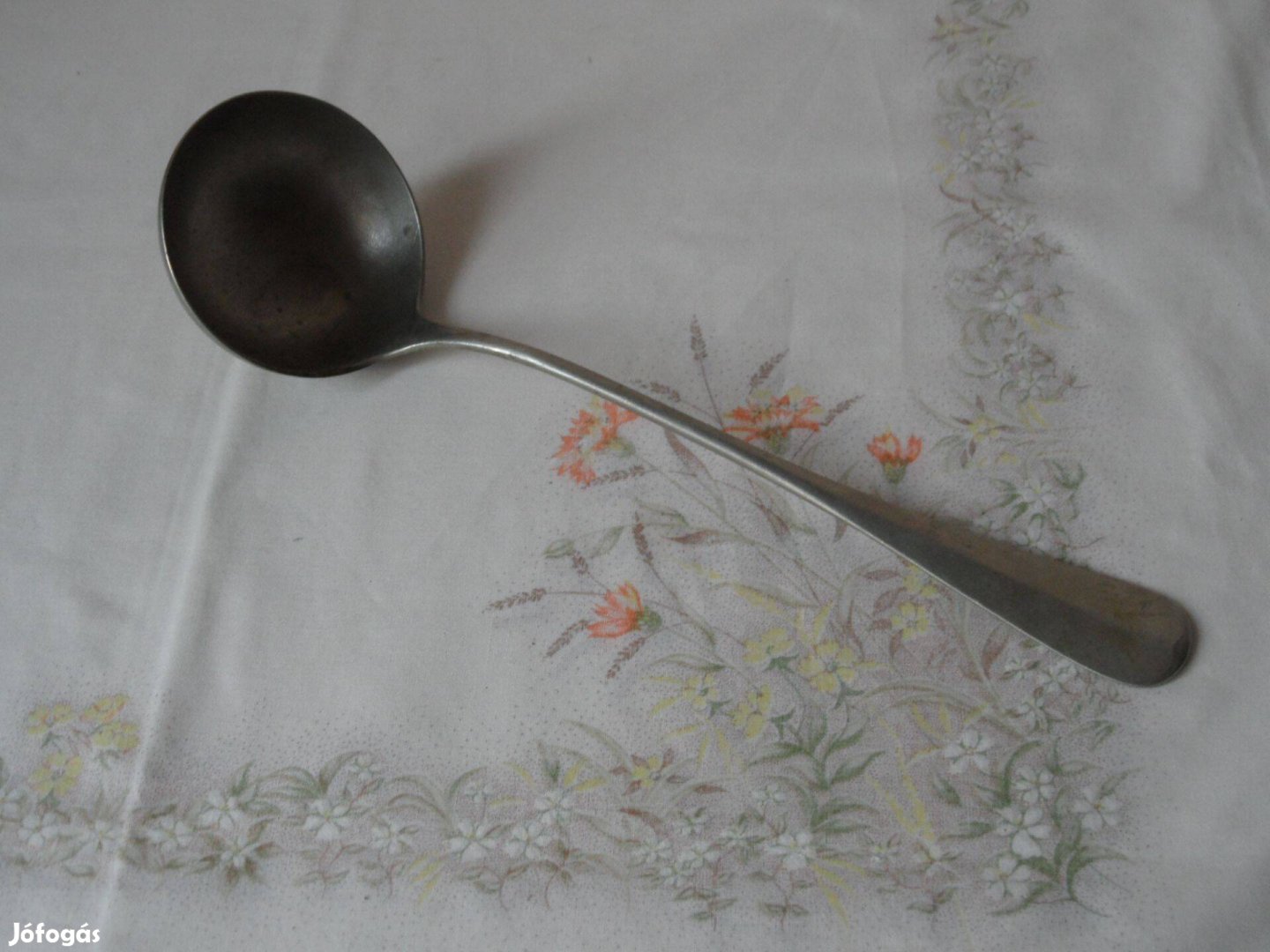 Régi alpacca merőkanál