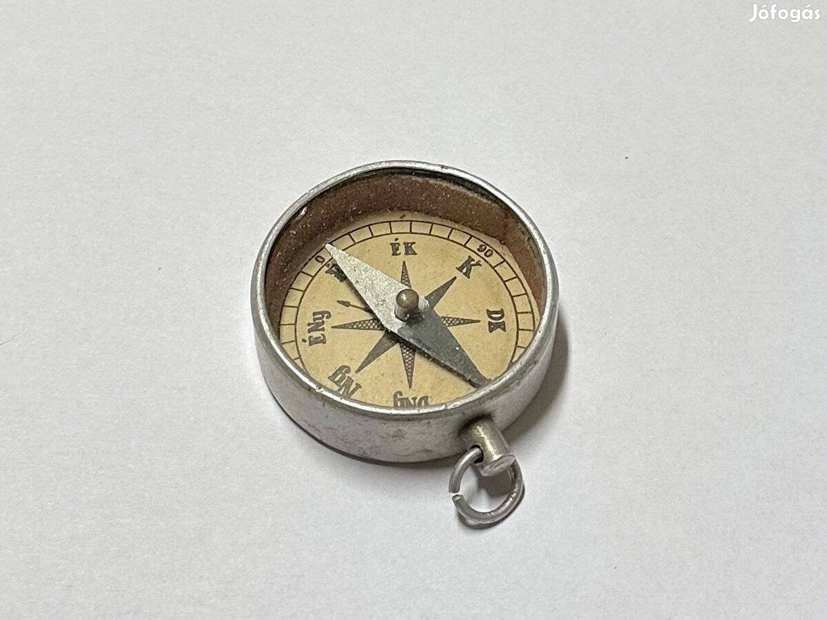 Régi alumínium házas iránytű - 40 mm
