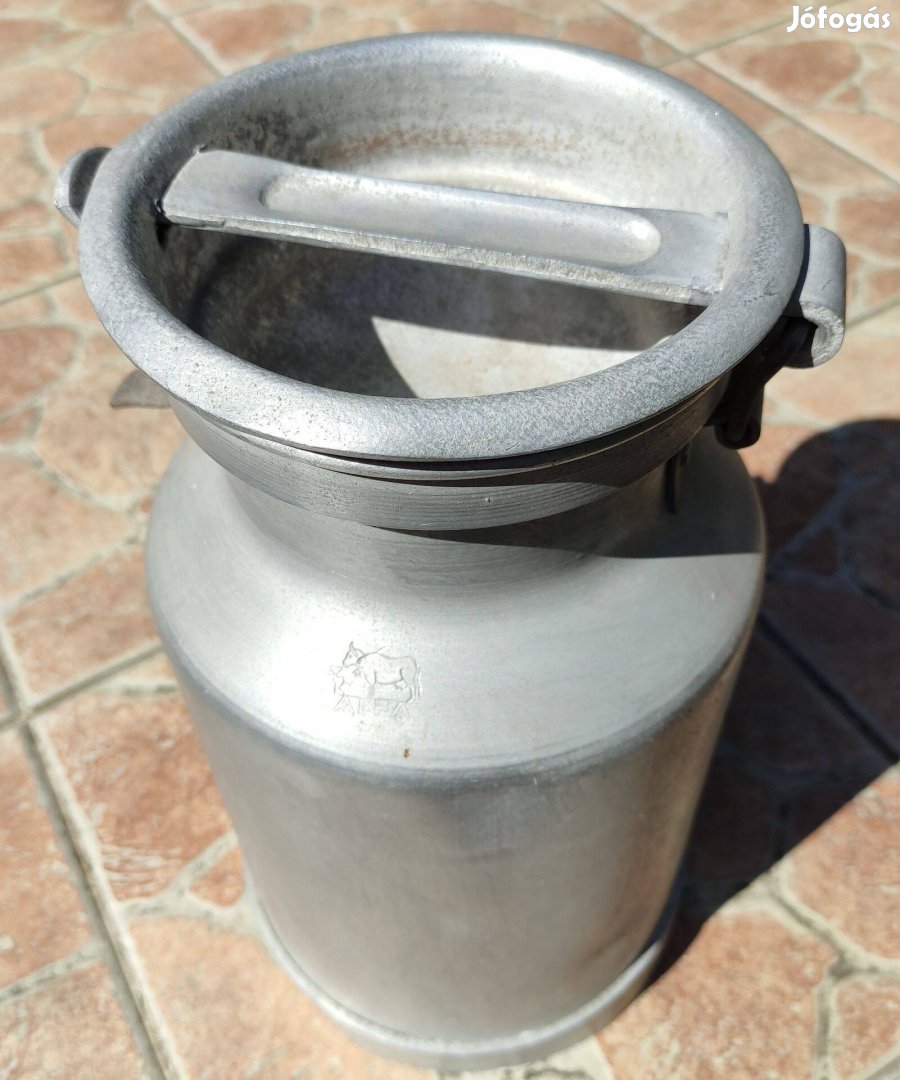 Régi alumínium tejeskanna "ALFA"