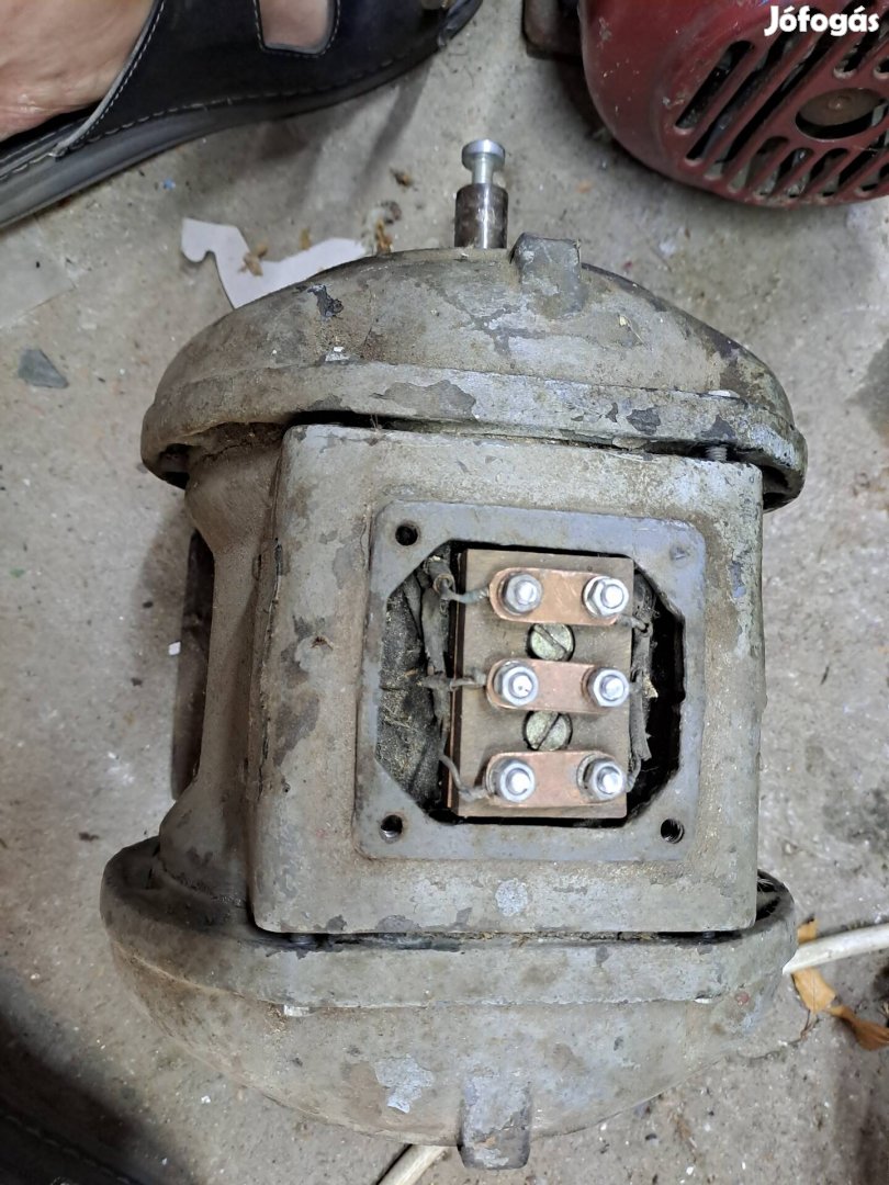 Régi antik villanymotor