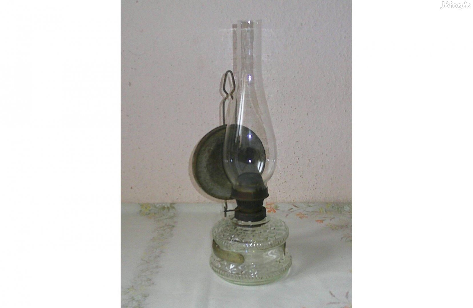 Régi asztali, fali petróleum lámpa