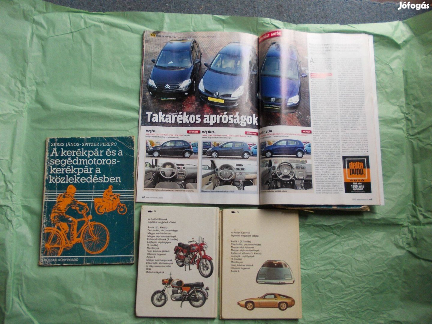 Régi autó,motor,kerékpár magazin egyben6