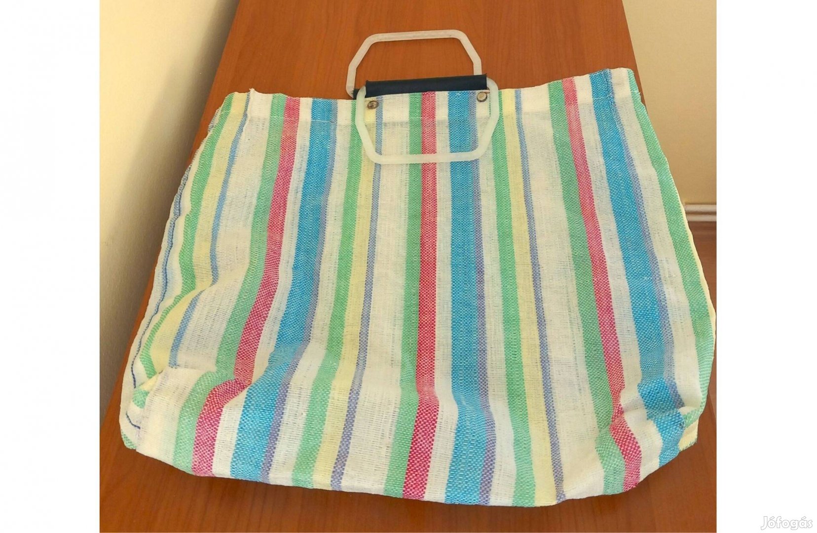 Régi bevásárló szatyor, táska szinházi, farsangi jelmezhez