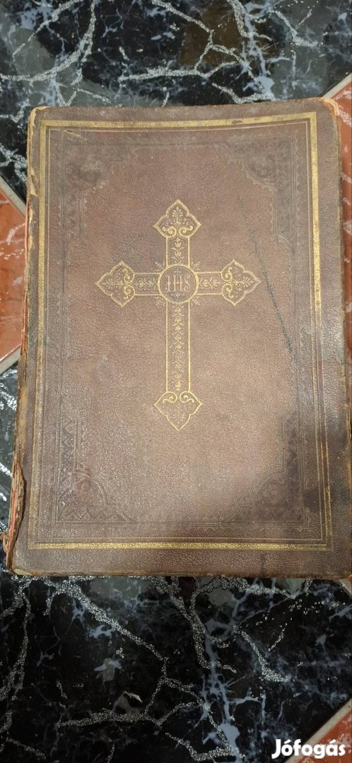 Regi biblia 1901-es első kiadás latin nyelvű