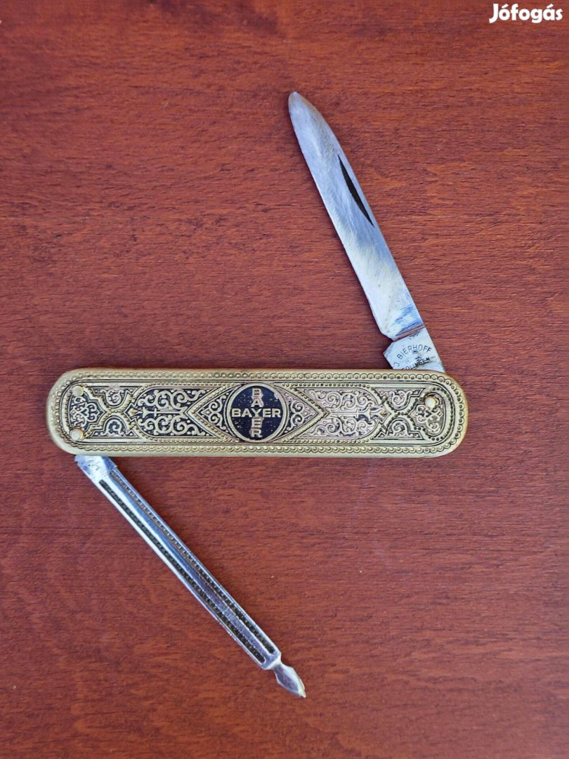 Régi bicska, zsebkés - Bayer -Solingen Rostfrei-